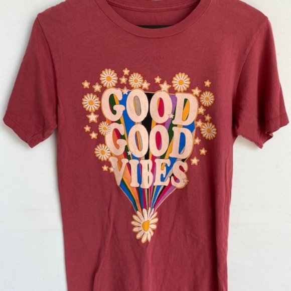 Life Clothing  Co. Good Vibes Cotton Tee - Picture 2 of 2